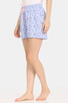 Rosaline Joy Sticks Knit Cotton Shorts (Pack of 2) - Blue Purple — thumbnail 8